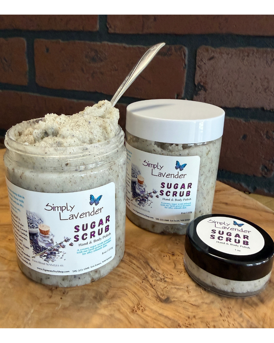Simply Lavender Sugar Scrub - Farm Blend