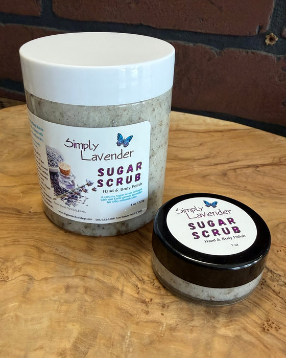 Simply Lavender Sugar Scrub - Farm Blend