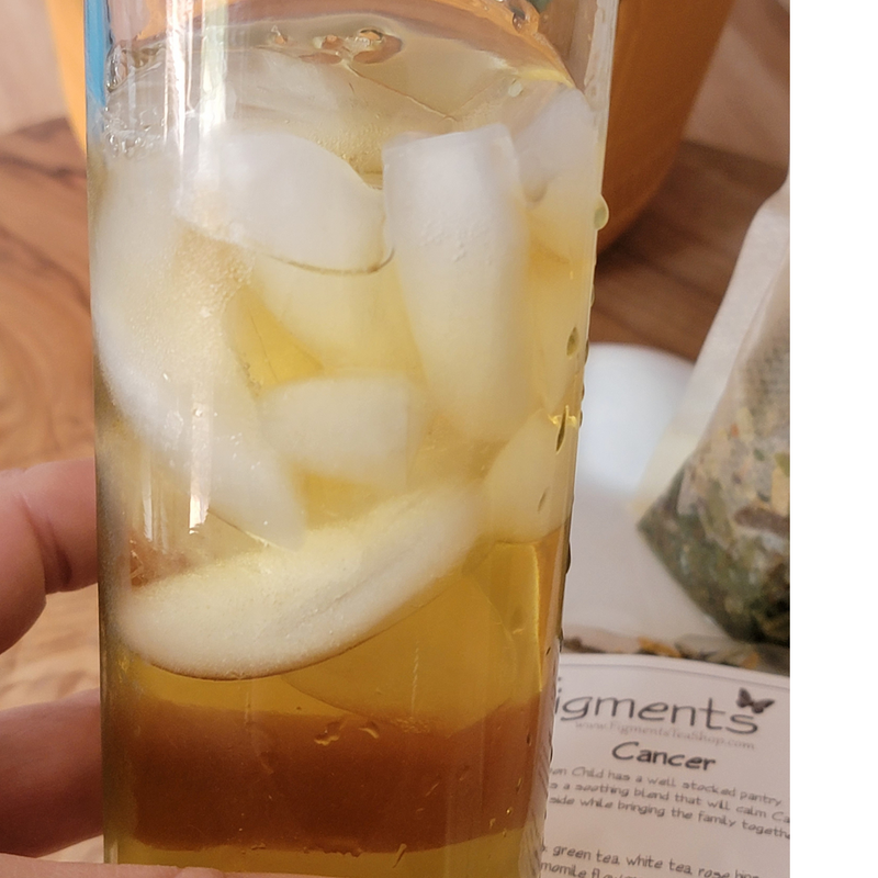 iced Zodiac - Cancer - Green/White Tea