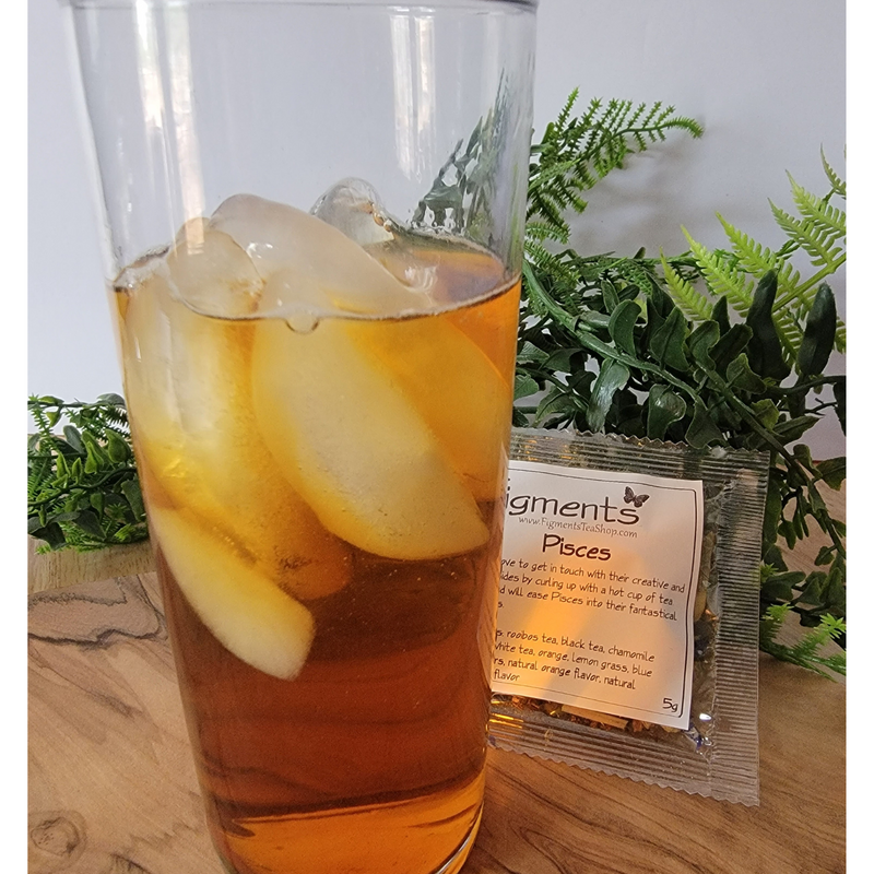 iced Zodiac - Pisces - Black/Rooibos Tea