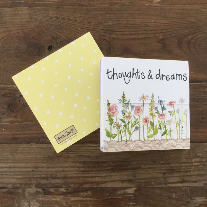 Magnetic Notepad - Thoughts & Dreams