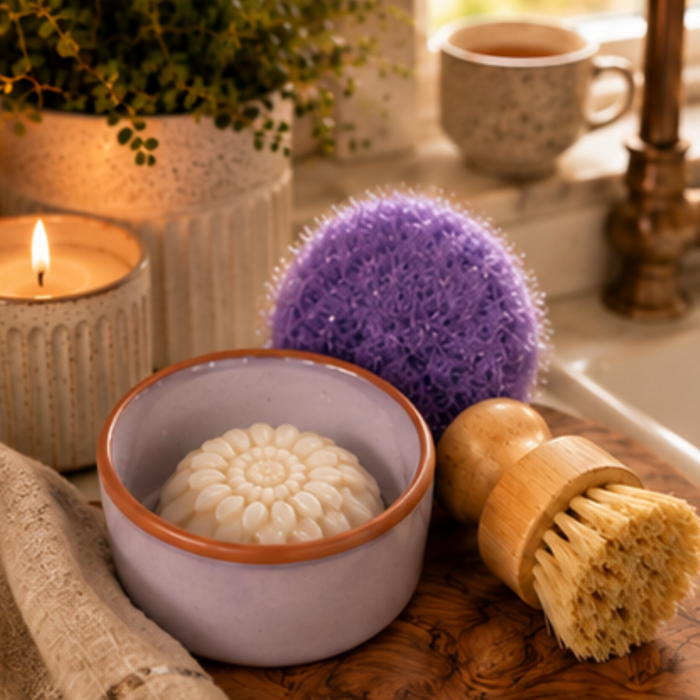 Dish Scrubbing Soap Set
