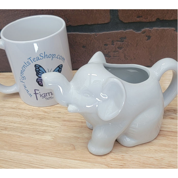 Elephant Creamer with Handle 9oz