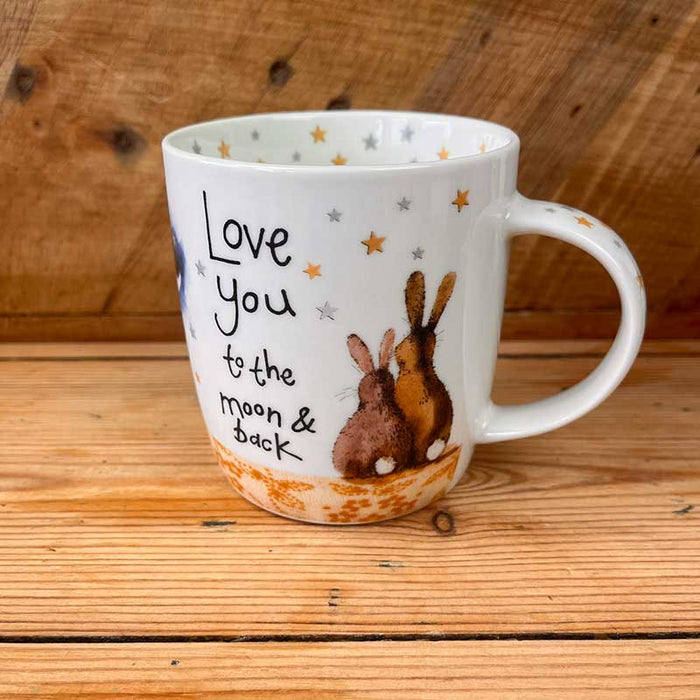 Love You to the Moon Mug