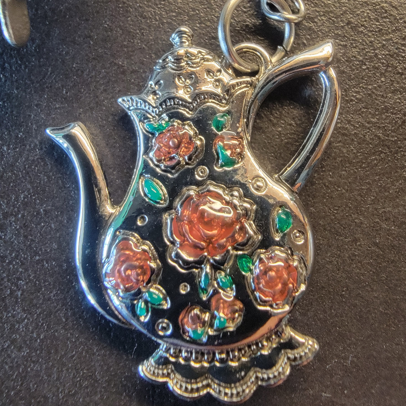 Infuser - Teapot w/ Pink Roses