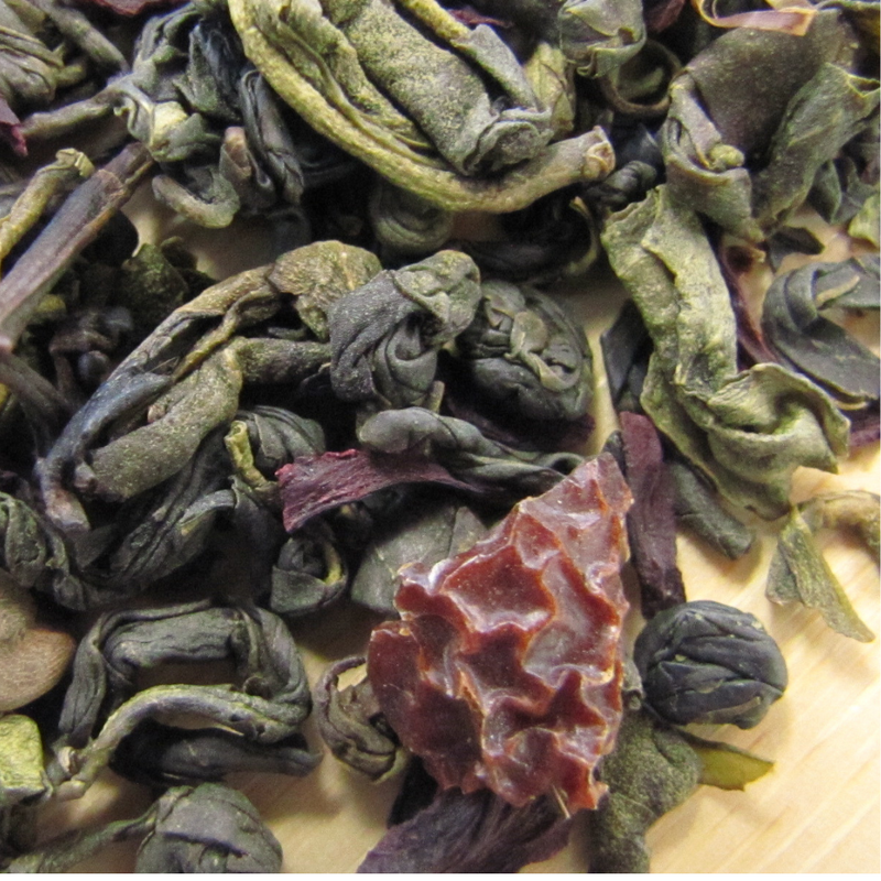 Pomegranate Hibiscus Green Tea