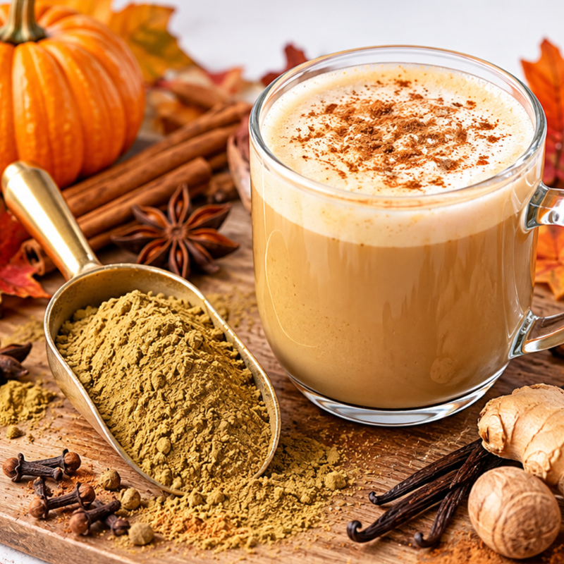Sweet Pumpkin Spice Matcha Black Tea