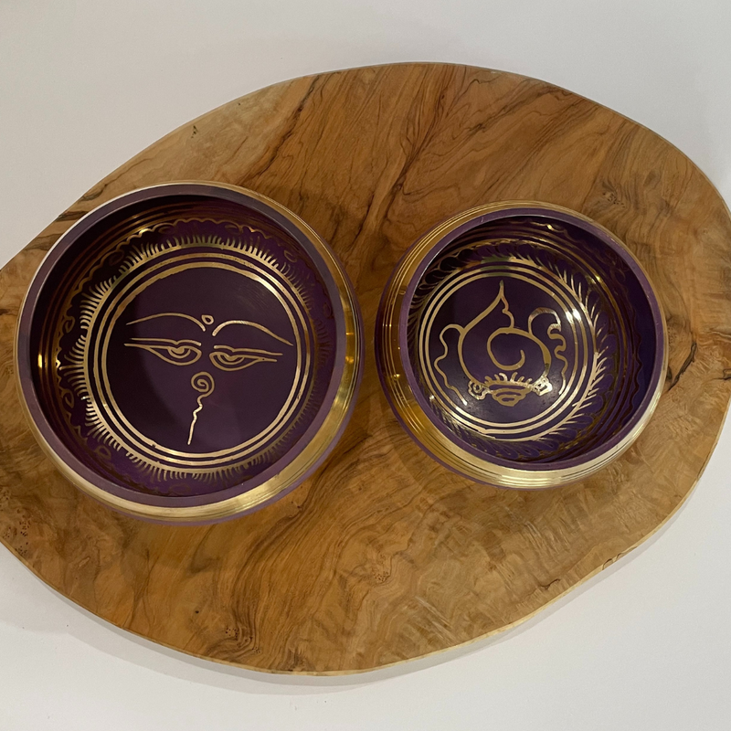 Purple Singing Bowl
