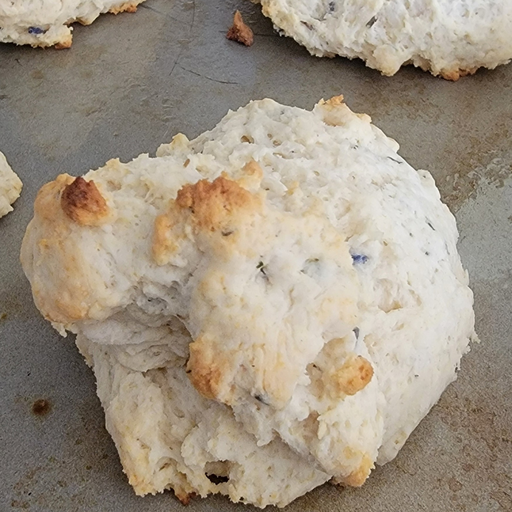 Lavender Rosemary Scone 