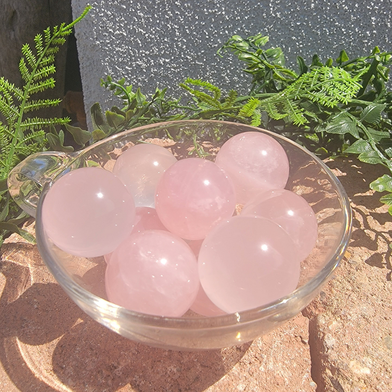 Sphere of Rose Quartz