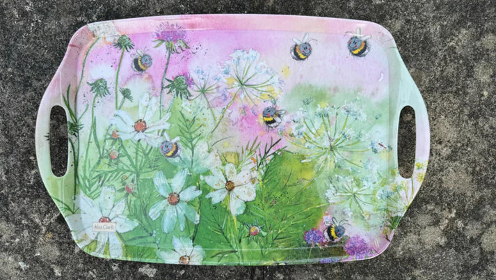 Bees in Summer Tray