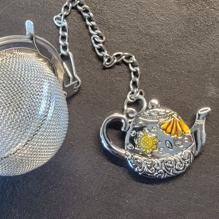 Infuser - Teapot w/ Sunflowers