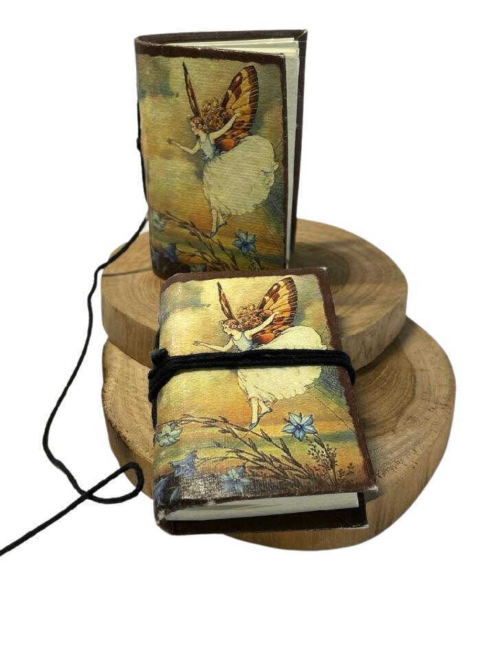 Vintage Mini Notebook Faery/Fairy