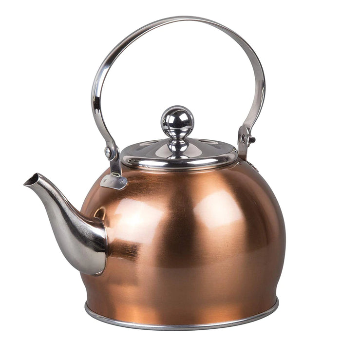 Stovetop Kettle -1 Qt Copper w/infuser