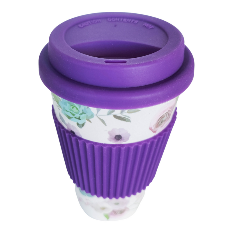 Bamboo Travel Mug - Purple
