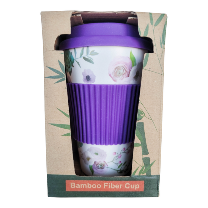 Bamboo Travel Mug - Purple