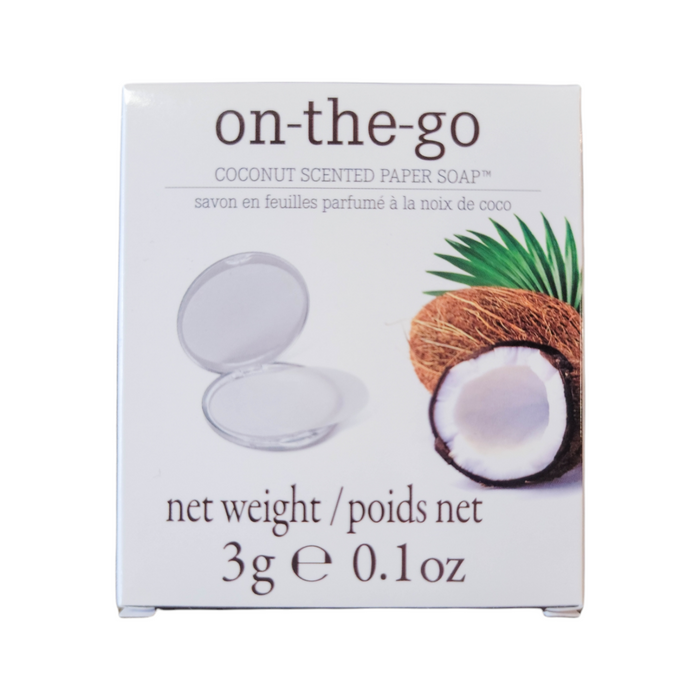 Soap Paper 20pc - Coconut Scent