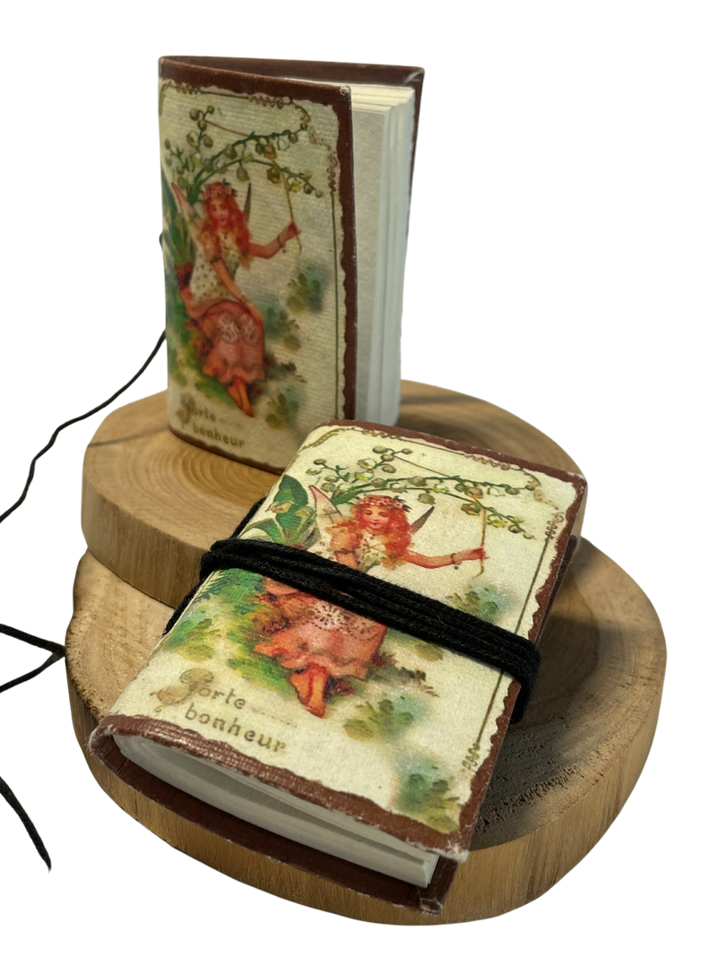 Vintage Mini Notebook Faery/Fairy