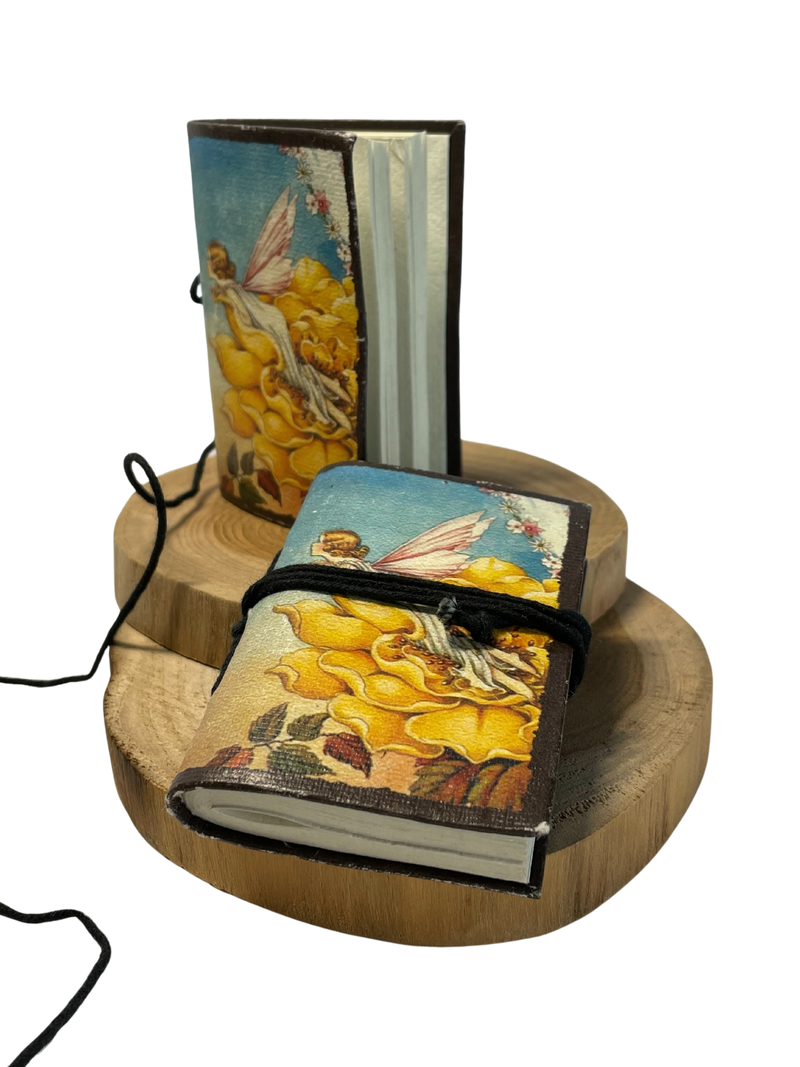 Vintage Mini Notebook Faery/Fairy