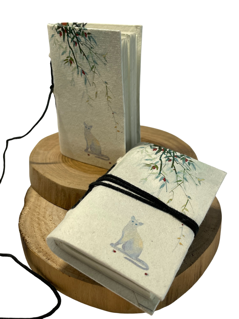 Vintage Mini Notebook Cats