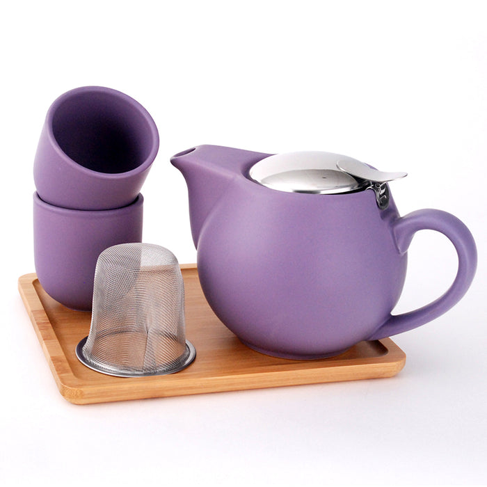 Tea Set Purple
