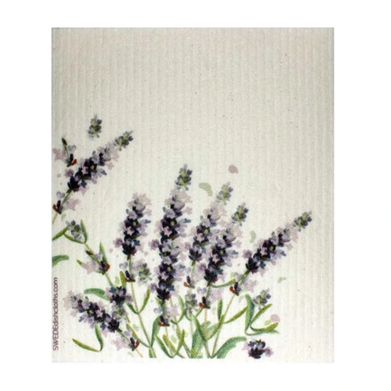 SWEDEdish Cloth - Lavender Flowers