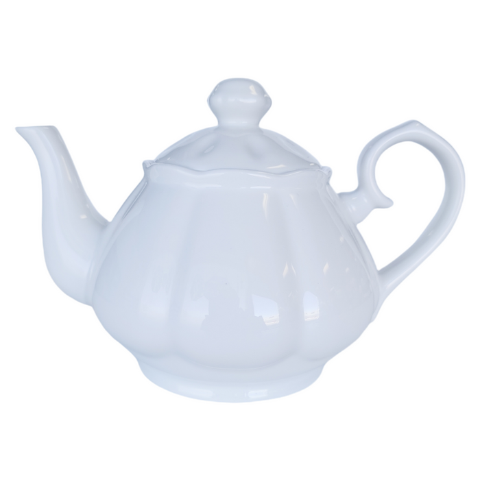 Porcelain Teapot - White