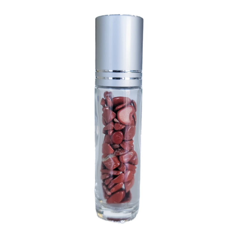 Red Jasper - 10ml Crystal Stone Rollerball