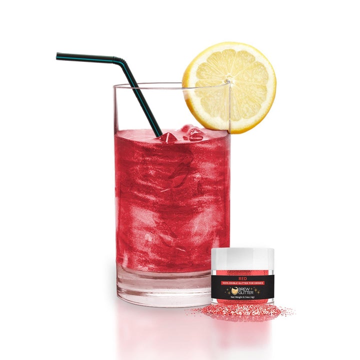Red Brew Glitter