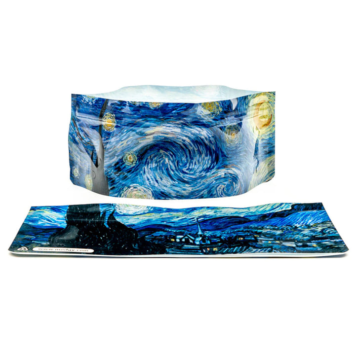 Van Gogh Starry Night Dog Bowl Set of 2