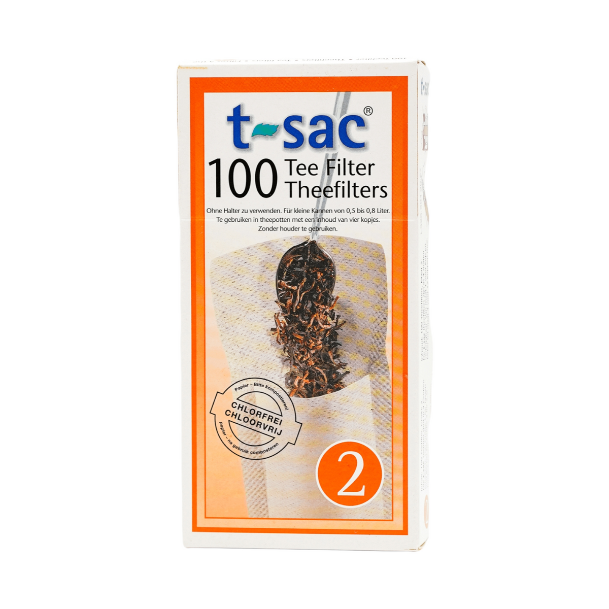 TSac Tea Filters Size 2 —