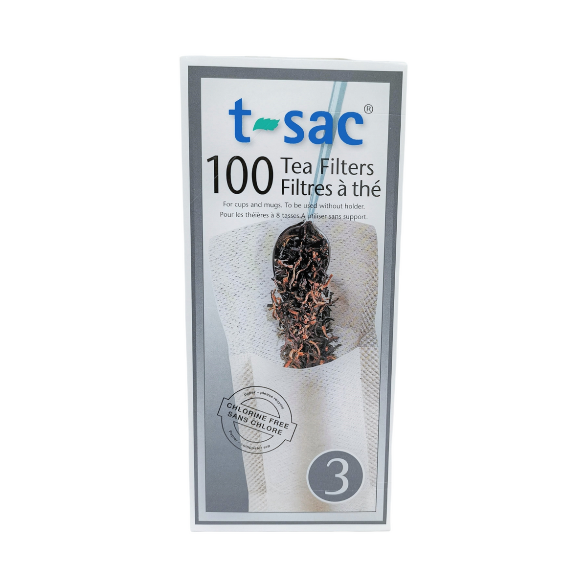 TSac Tea Filters Size 3 —