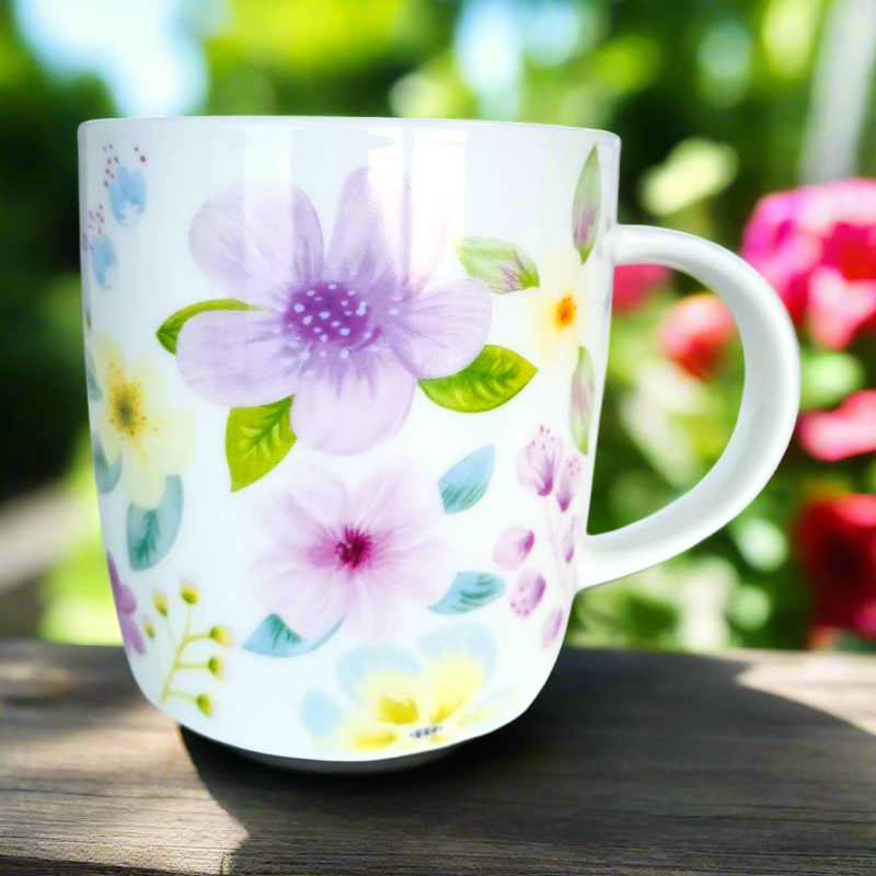 Floral Tea Mug