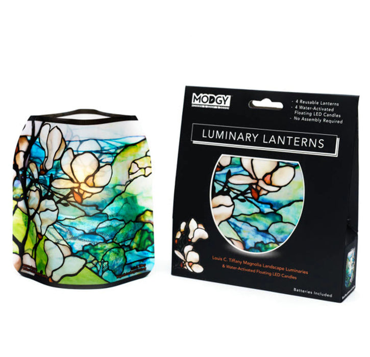 Louis C. Tiffany Magnolia Landscape Luminary Kit