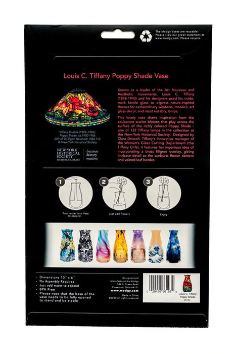 Louis C. Tiffany Poppy Vase