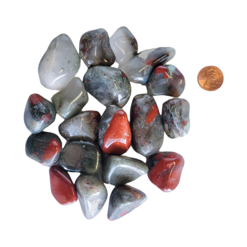 Tumbled Bloodstone
