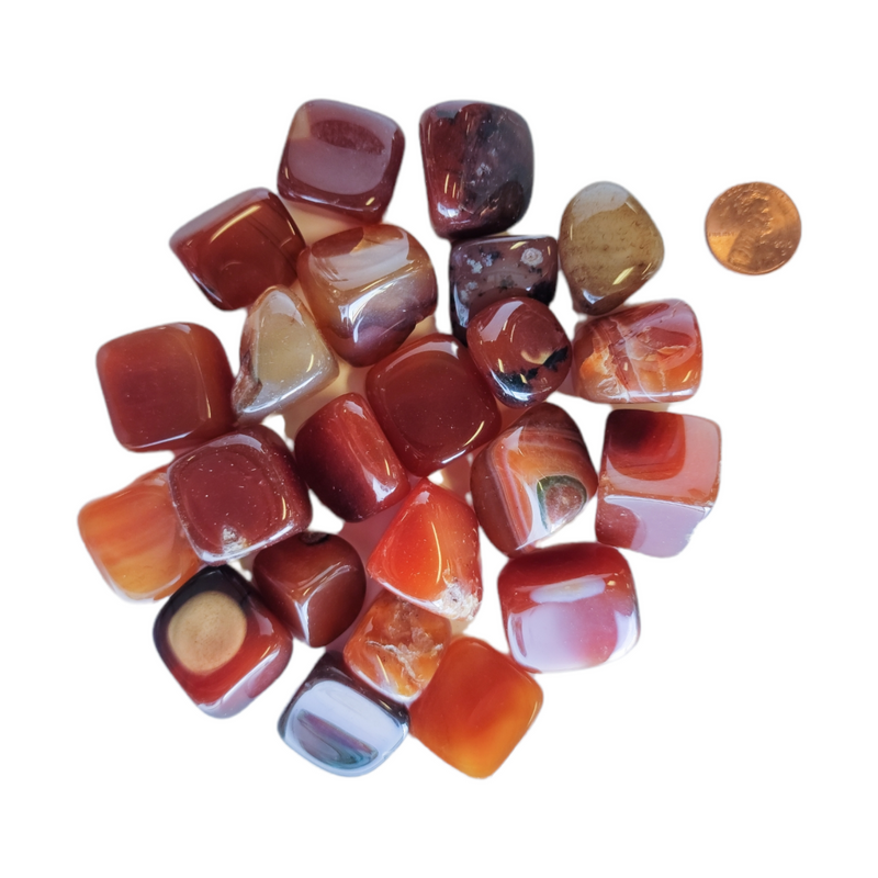 Tumbled Carnelian