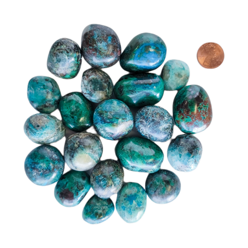 Tumbled Chrysocolla