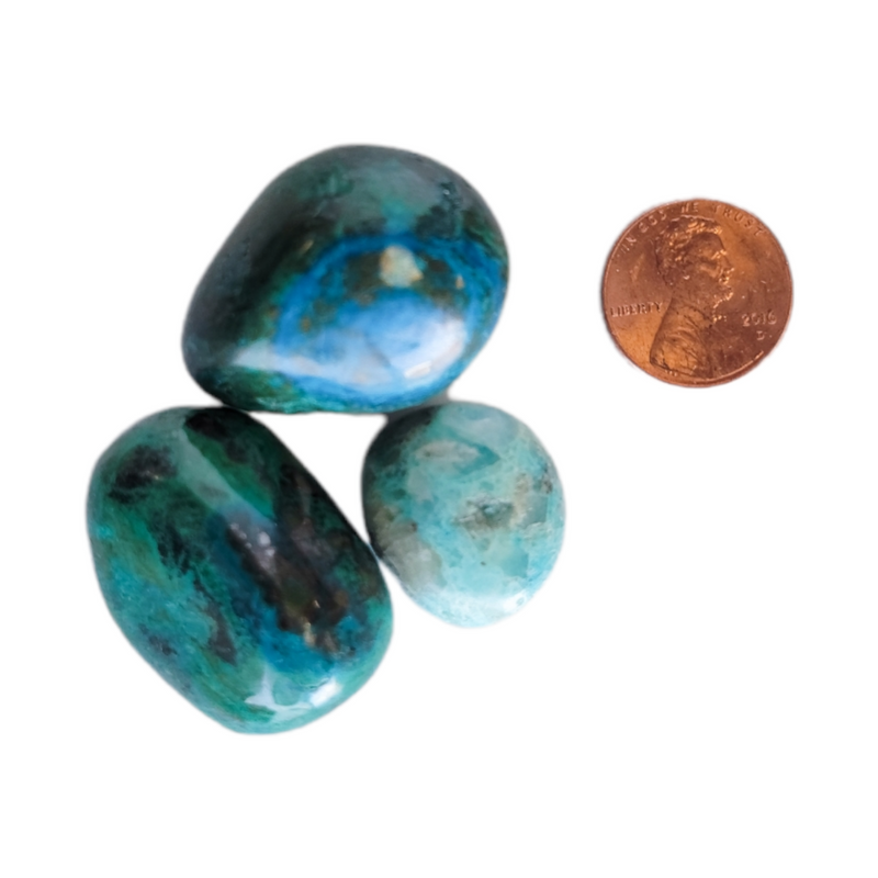 Tumbled Chrysocolla