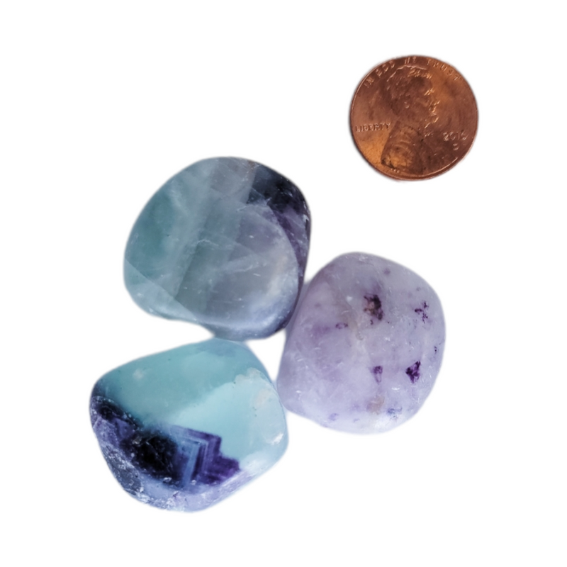 Tumbled Fluorite