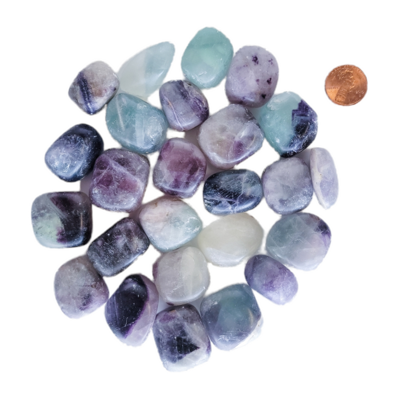 Tumbled Fluorite