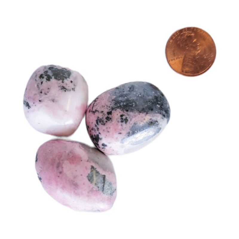 Tumbled Rhodonite