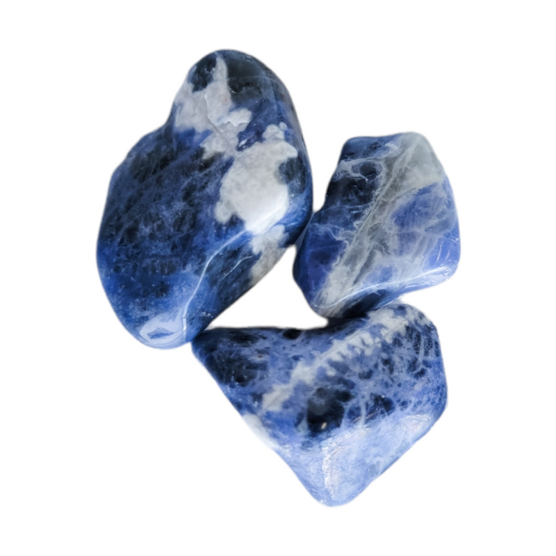 Tumbled Sodalite