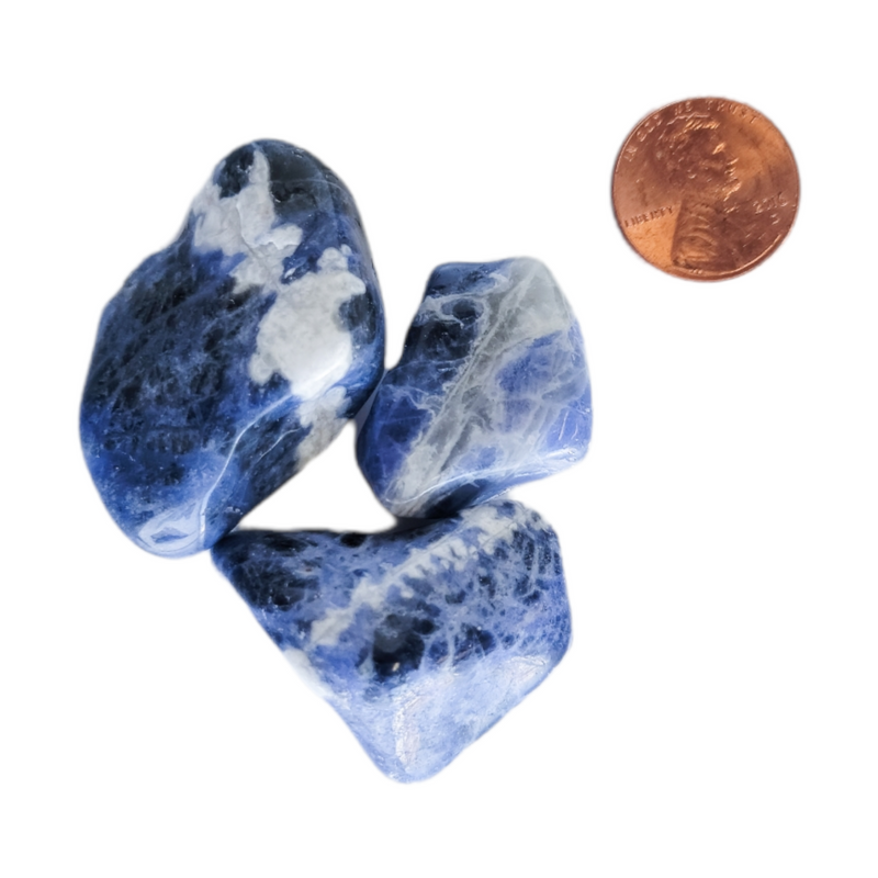 Tumbled Sodalite