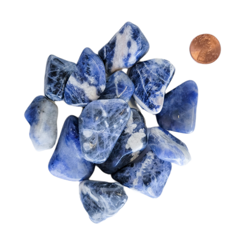 Tumbled Sodalite