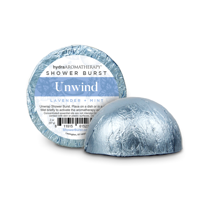 Unwind Shower Burst - hydraAromatherapy