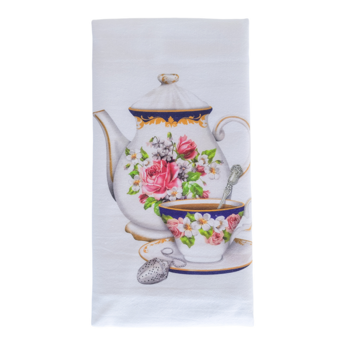 Vintage Teapot  - Towel