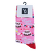 Happy Birthday Pink Socks