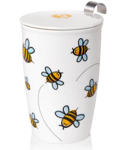 Bee Happy Mug w Infuser
