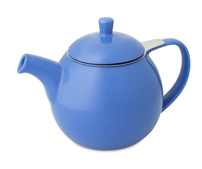 45oz Blue Curve Teapot w/Infuser